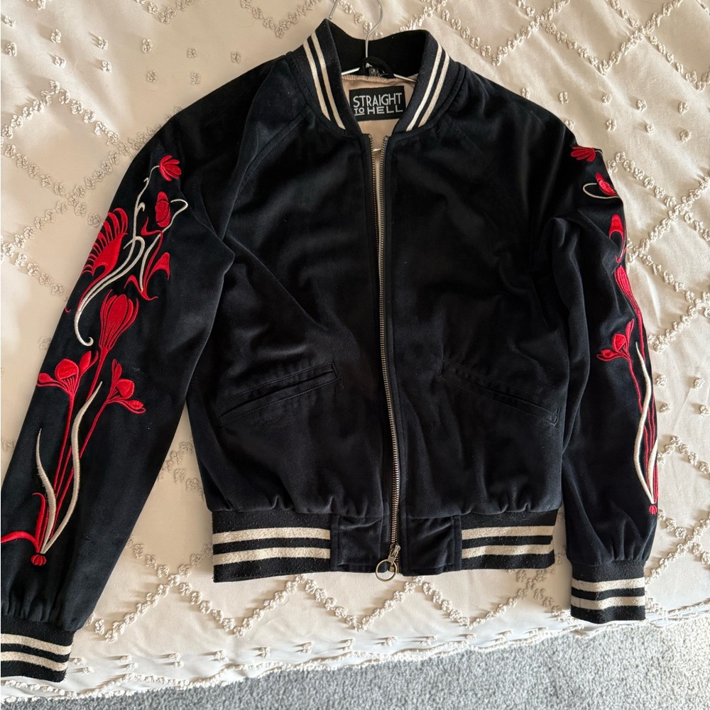 Straight To Hell Bomber jacket